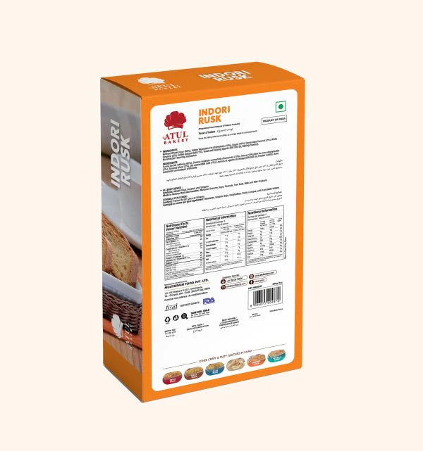 Atul Bakery Indori Bite Toast | 200 gms