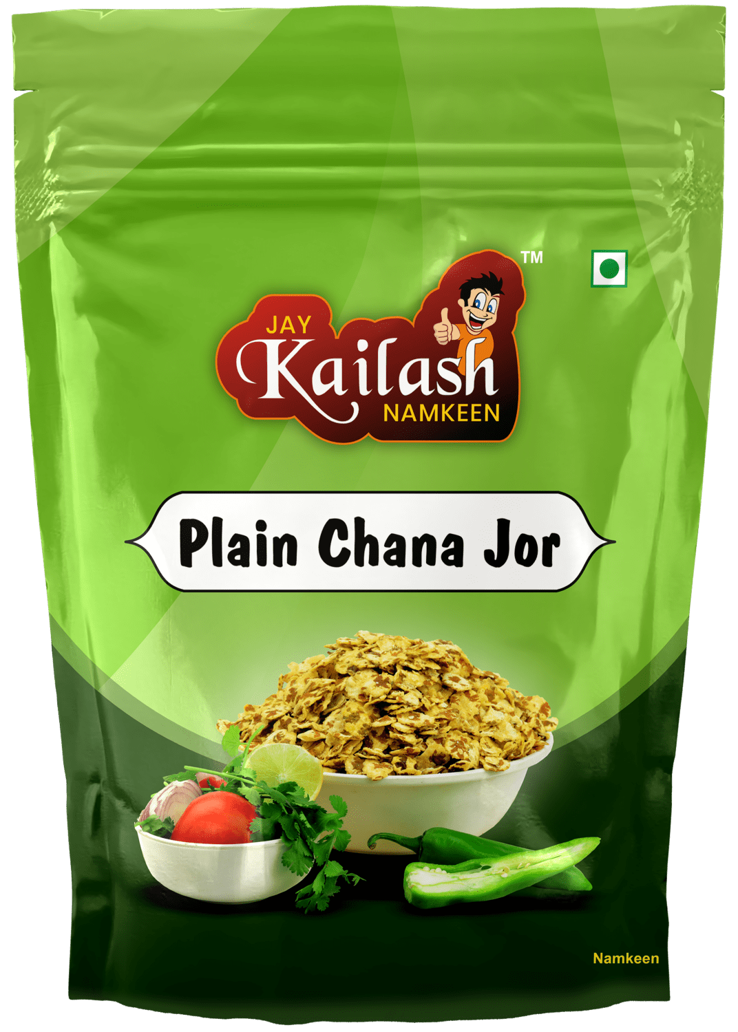 Jay Kailash Namkeen Plain Chana Jor | 500 gms
