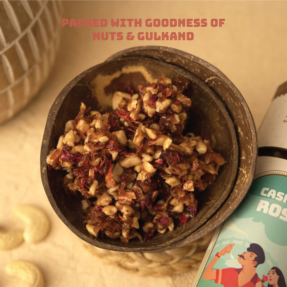 Joyspoon Cashew Rose Mukhwas | 200 gms