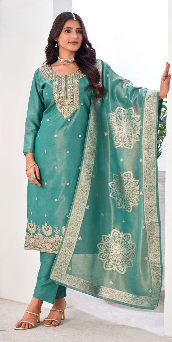 Royal Charm Heavy Complete Suit Set | Ready To Wear