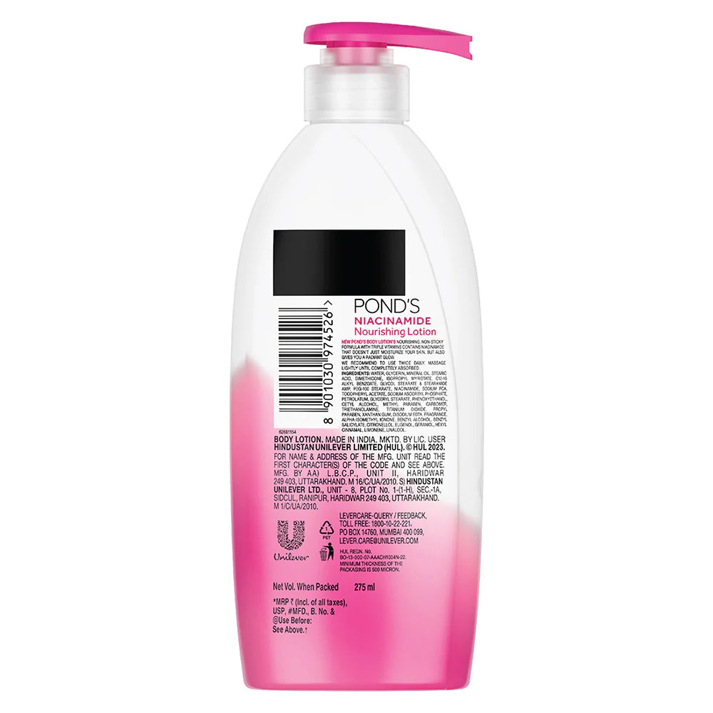 Pond's Triple Vitamin Silky Smooth Skin Moisturising Lotion | 275 ML