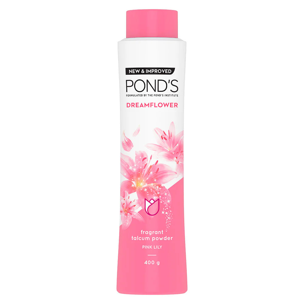 Pond's Dreamflower Fragrant Talcum Powder And Magic Freshness Talcum Powder Acacia Honey - Combo | 400 gms