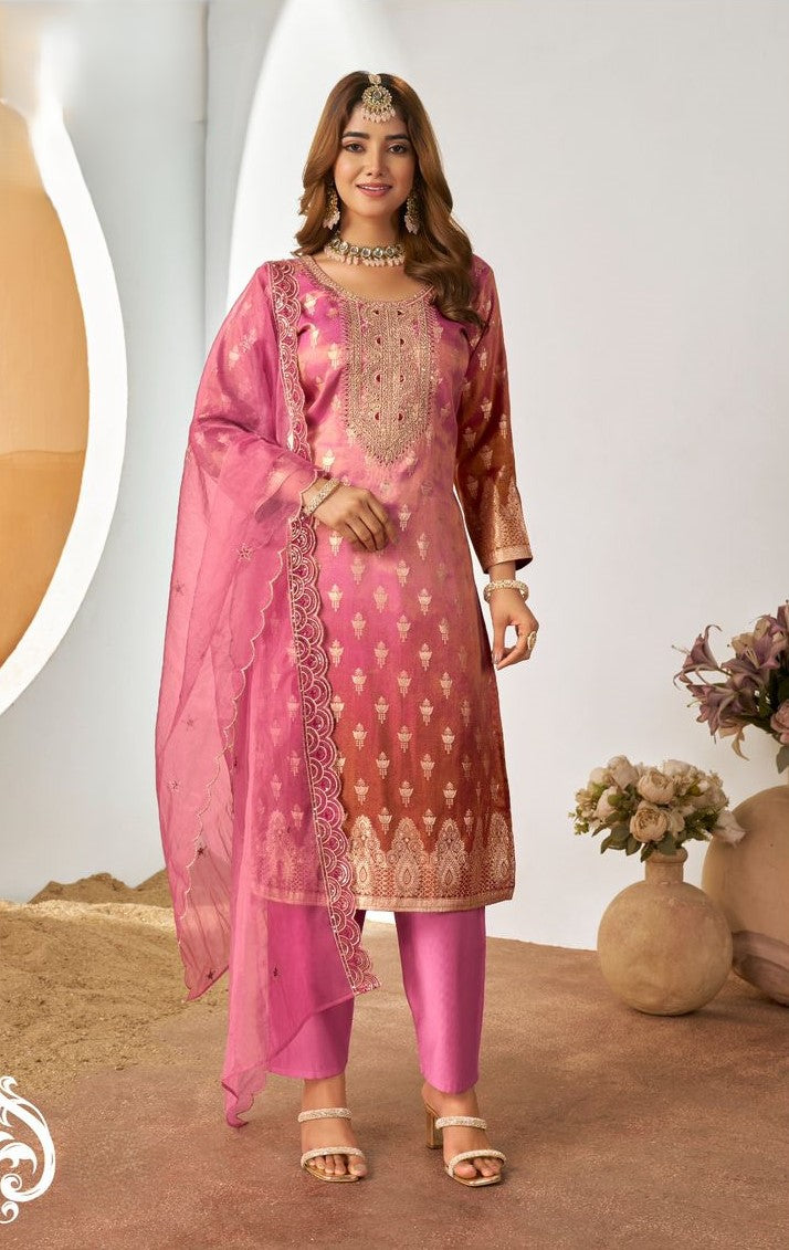 Rich Suit Set For Festive Vibes | Ready To Wear