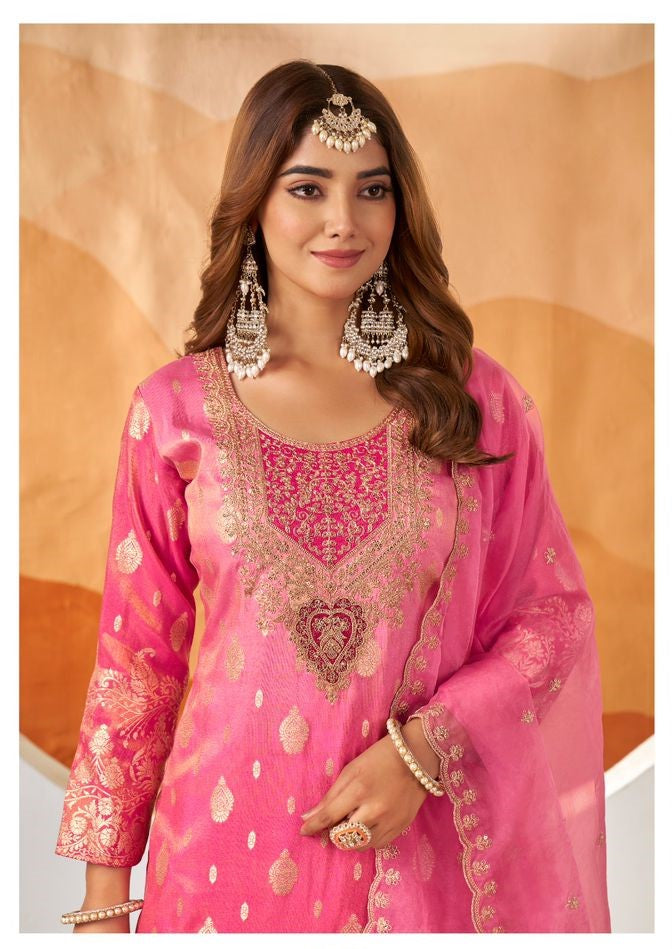 Rich & Heavy Party Wear Suit Set For Festive Vibes | Ready To Wear