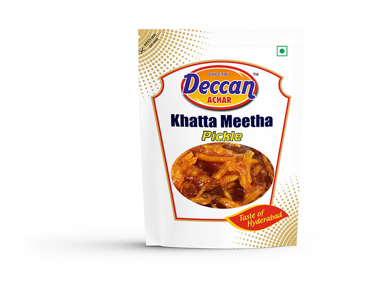 Deccan Achar Khatta Meetha Pickle - 500 gms