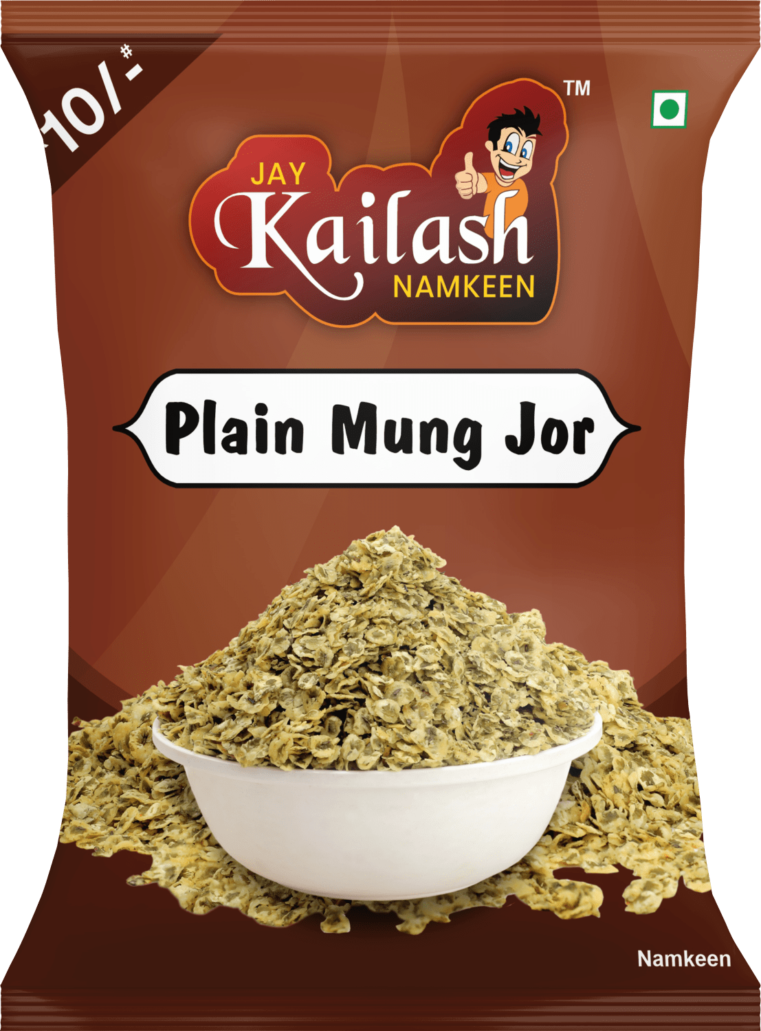 Jay Kailash Namkeen Plain Mung Jor | 500 gms