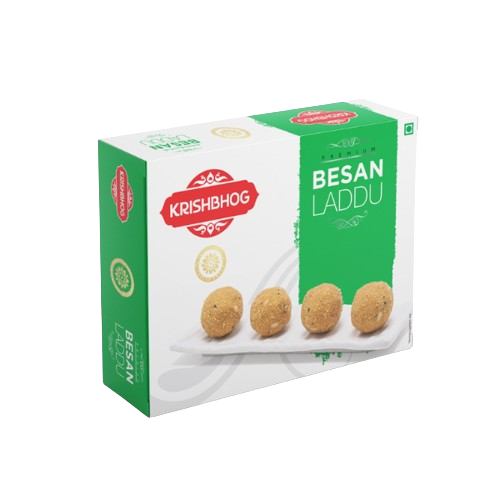 Krish Bhog Sweets Besan Laddu | 500 gms