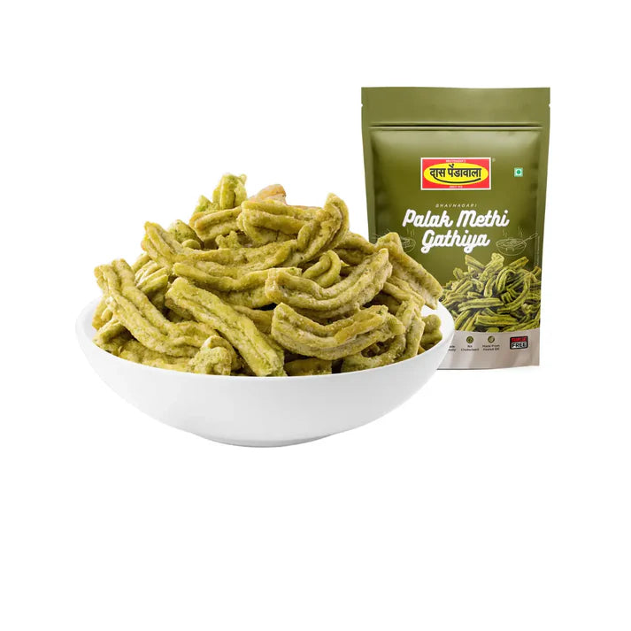 Das Pendawala Palak Methi Gathiya | 250 gms