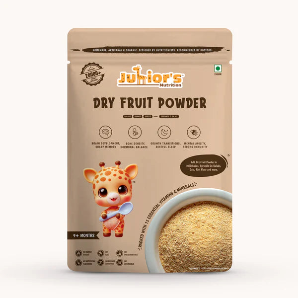 Junior's Nutrition Dry Fruit Powder For Young Kids (9+ Months) | 500 gms