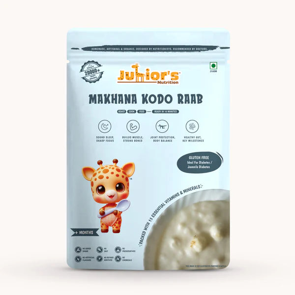 Junior's Nutrition Makhana Kodo Raab For Young Kids (6+ Months) | 500 gms