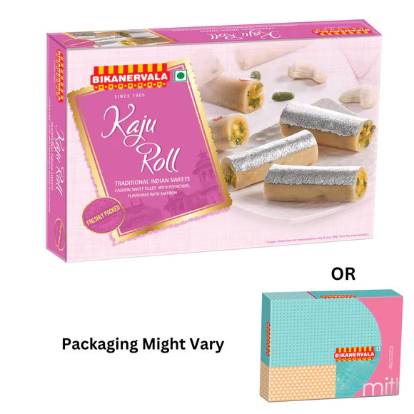 Bikanervala Sweets Kaju Roll | 500 gms