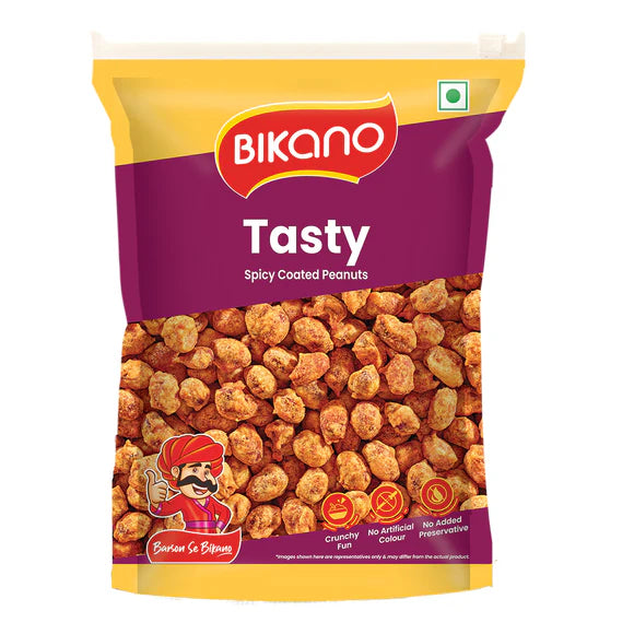 Bikanervala Bikano Tasty Spicy Coated Peanuts | 400 gms