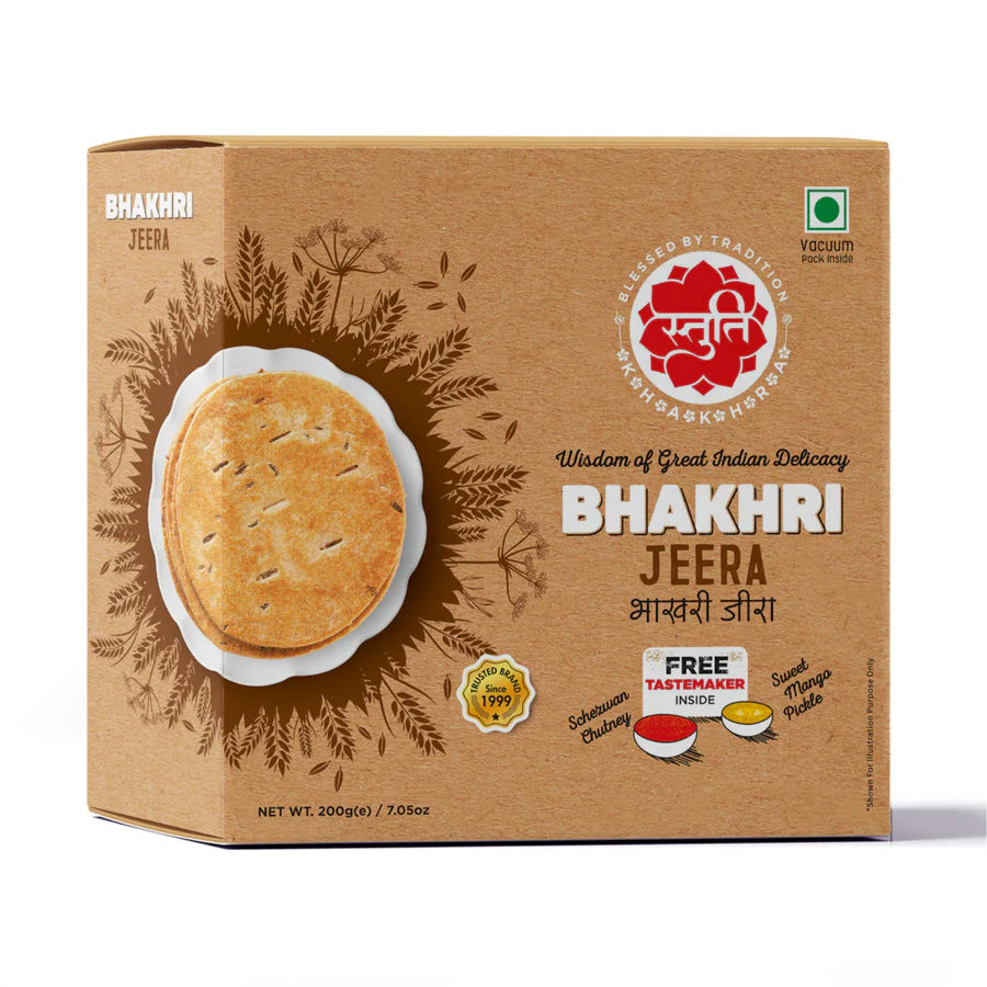Stuti Jeera Dry Bhakhri | 200 gms