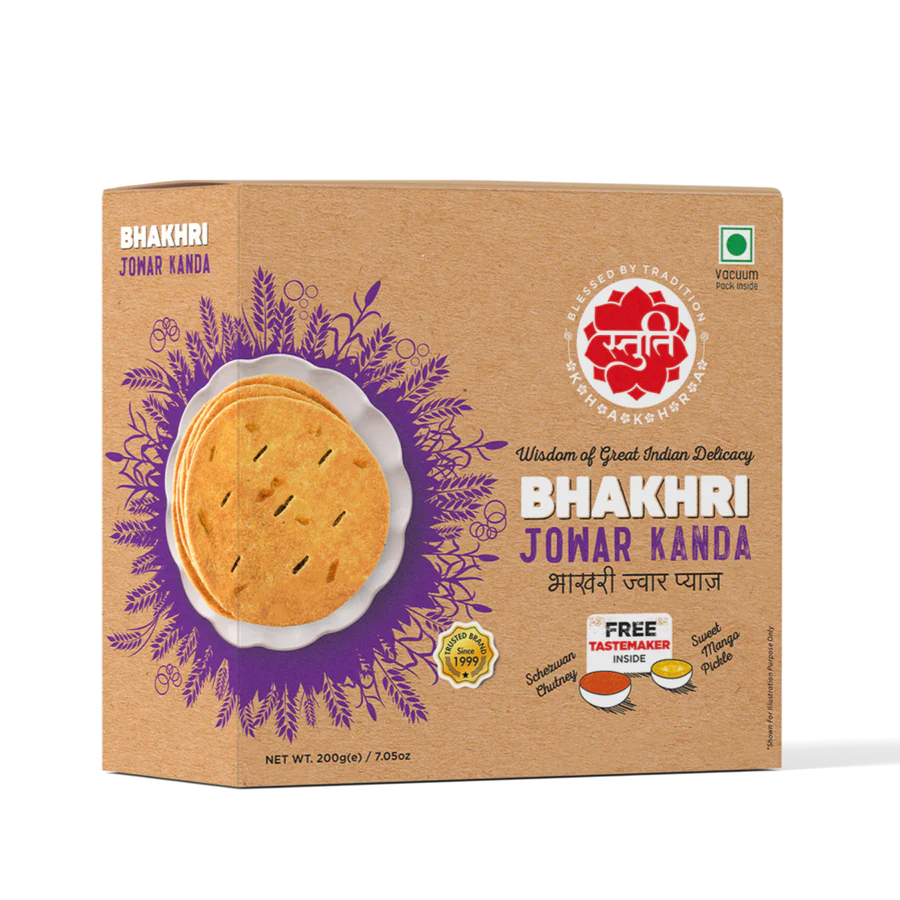 Stuti Jowar Kanda Dry Bhakhri | 200 gms