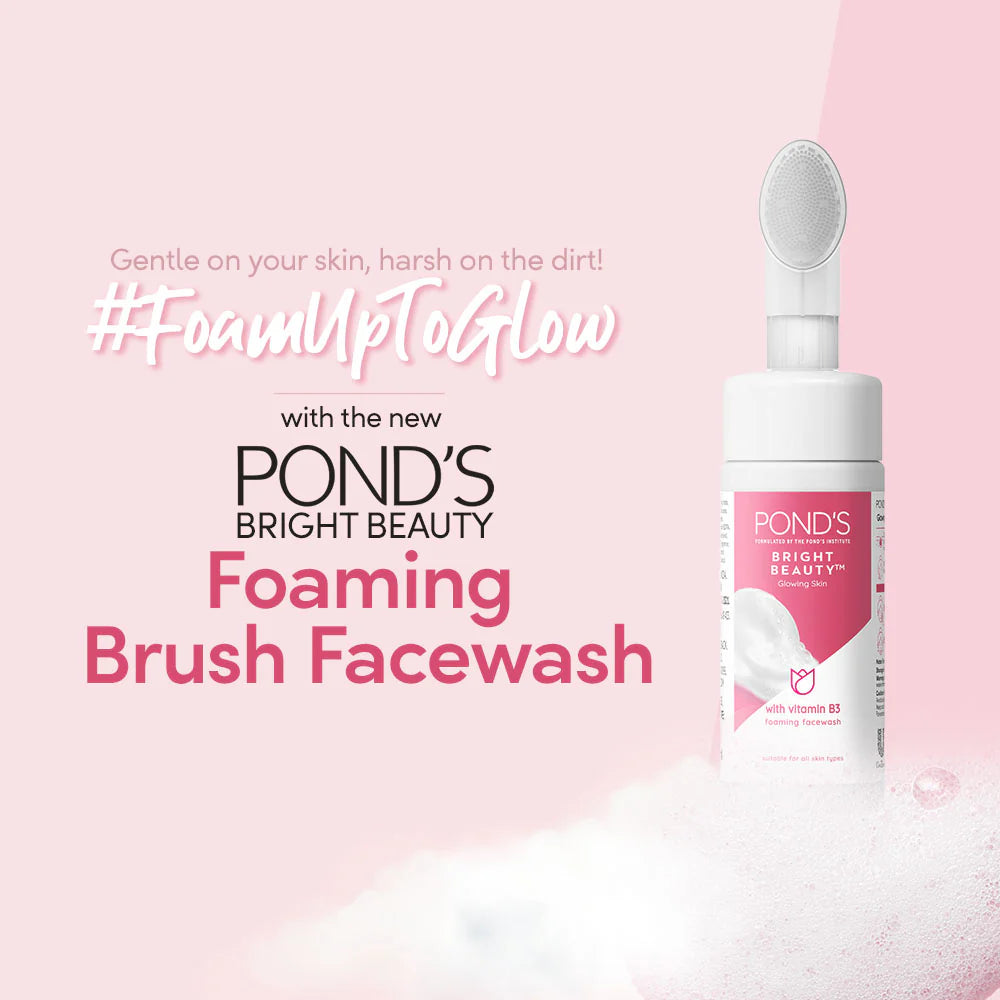 Pond's Bright Beauty With Vitamin B3 Foaming Facewash - 150 ml