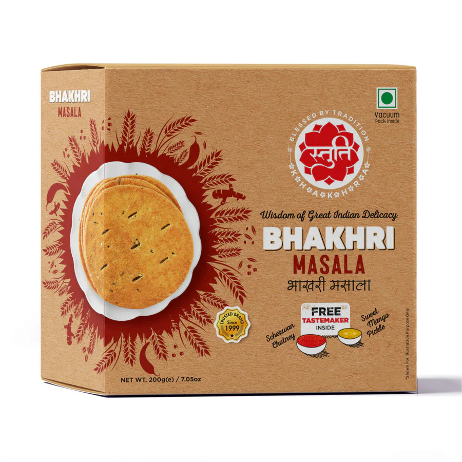 Stuti Masala Dry Bhakhri | 200 gms