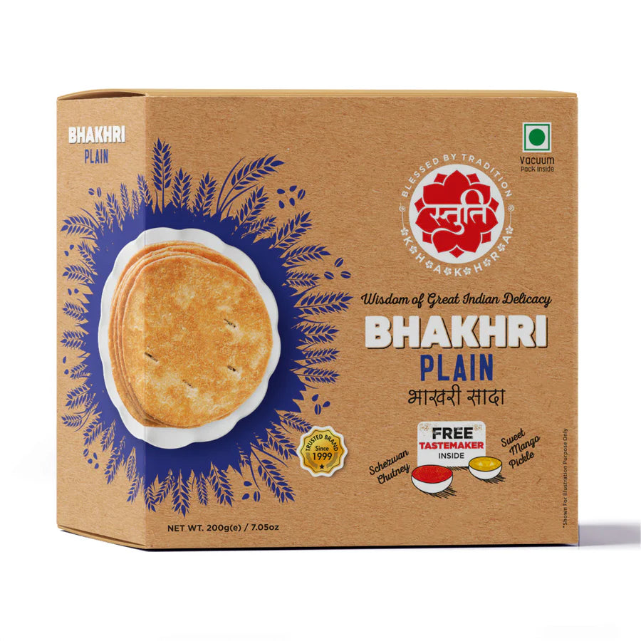 Stuti Plain Dry Bhakhri | 200 gms