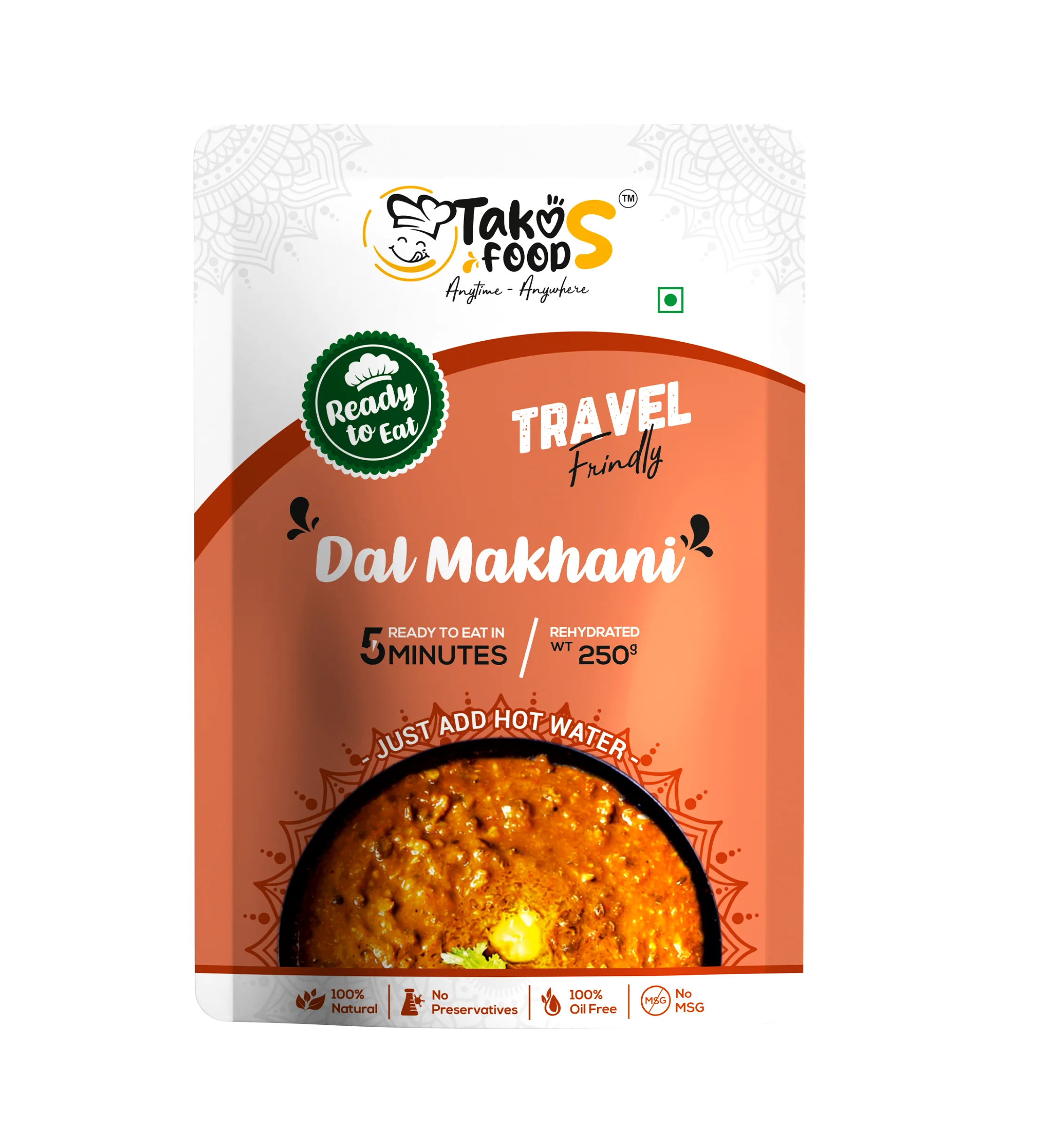 Takos Food Dal Makhni | Ready To Eat 250 gms