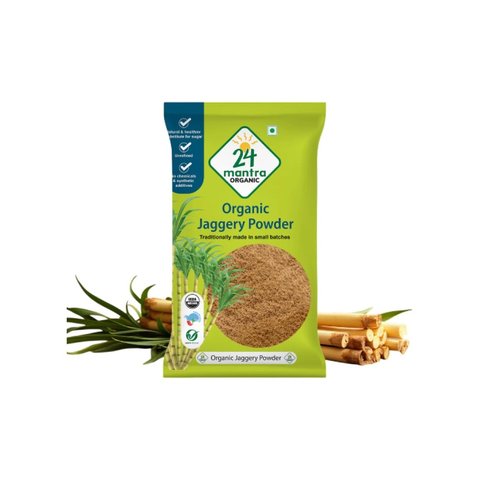 24 Mantra Organic Jaggery Powder - 500 gms