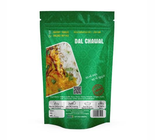 Rekhaben's Namkeen Dal Chawal | Ready To Eat 65 gms