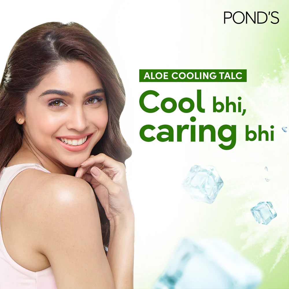Pond's Aloe Cooling Talc Powder - 300 gm