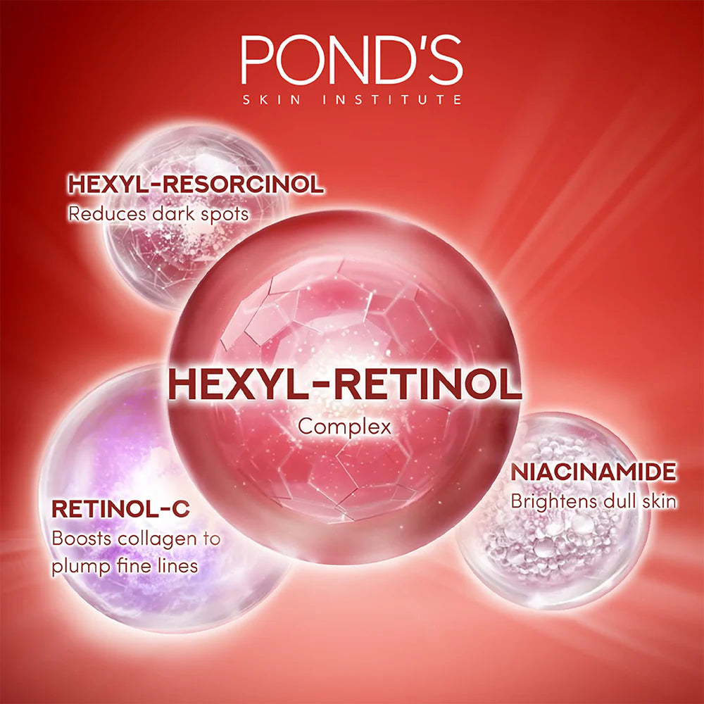 Pond's Youthful Miracle Hexyl Retinol, Renew & Repair Serum - 28 ml