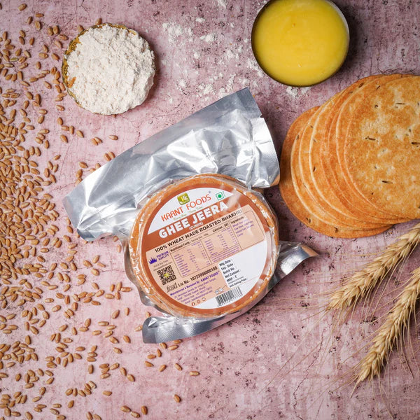 Kaant Foods Ghee Jeera Bhakhri | 200 gms