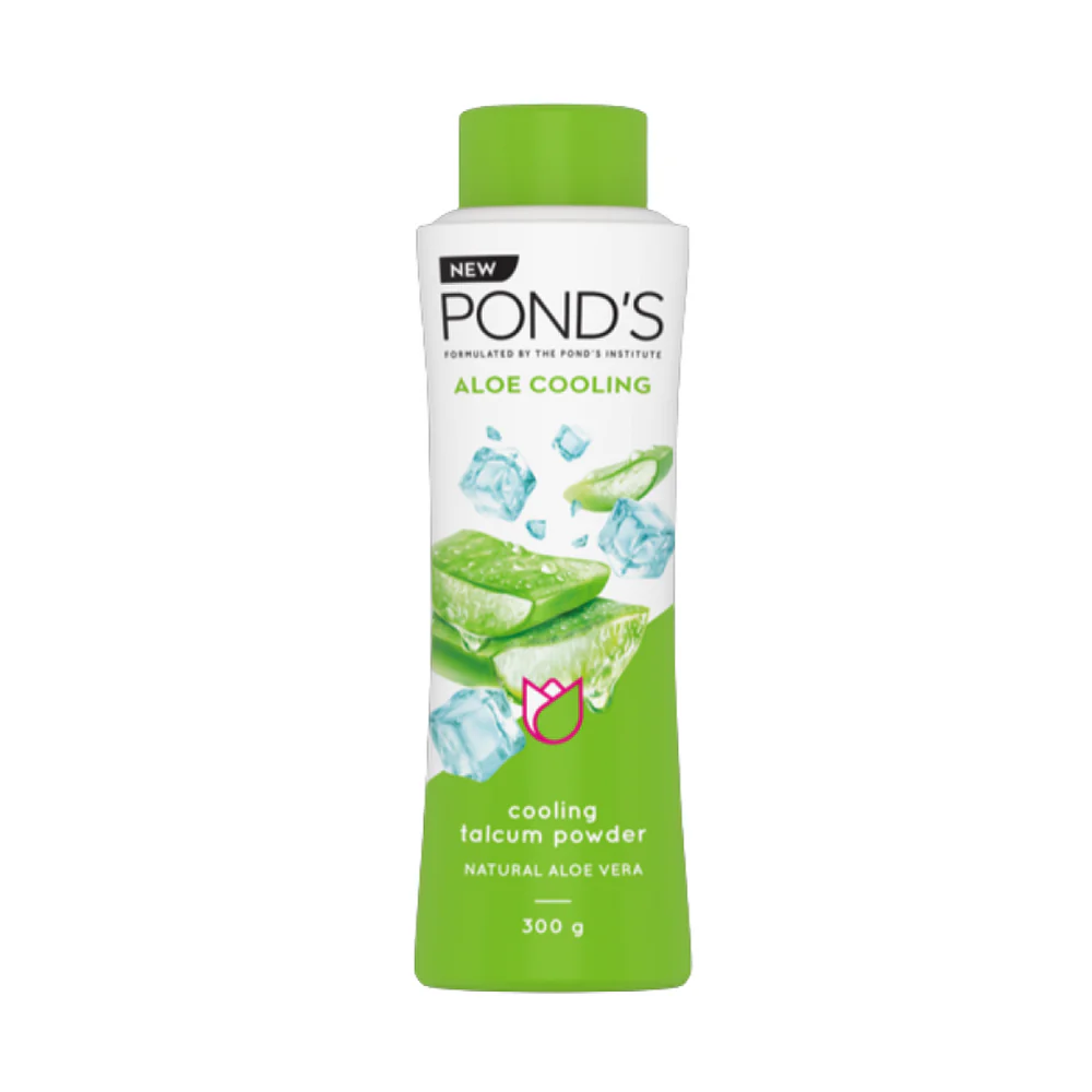 Pond's Aloe Cooling Talc Powder - 300 gm