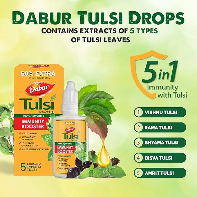 Dabur Tulsi Drops- 30 ML