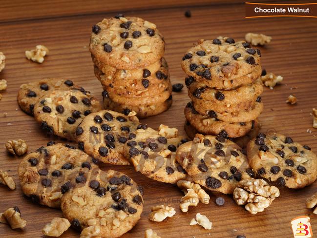 The New India Bakery Chocolate Walnut Cookies | 500 gms
