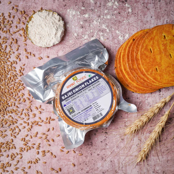 Kaant Foods Bajri Onion Bhakhri | 200 gms