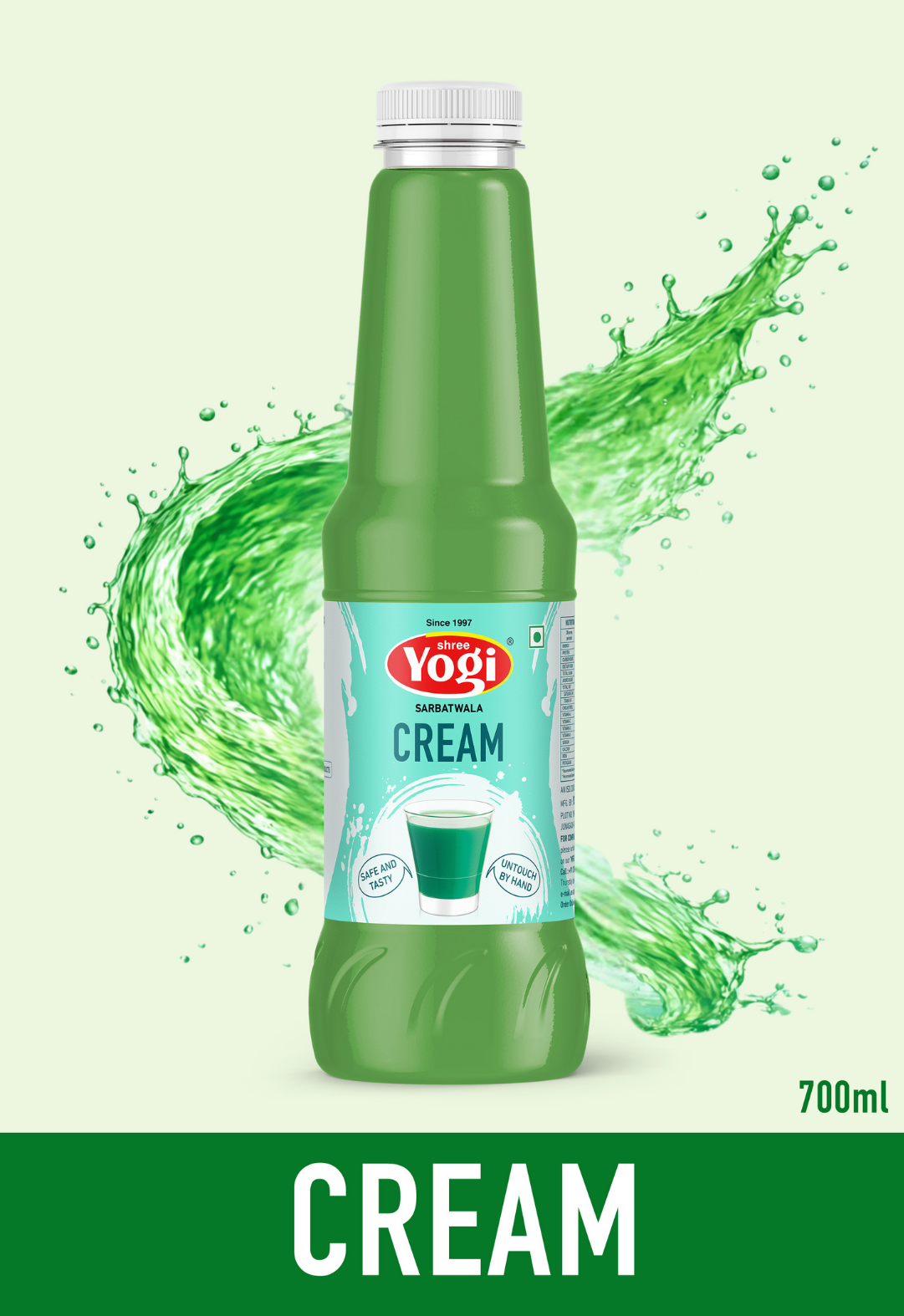Shree Yogi Sharbatwala Cream Syrup | 700 ML