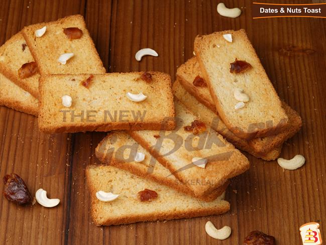 The New India Bakery Dates N Nut Toast | 500 gms