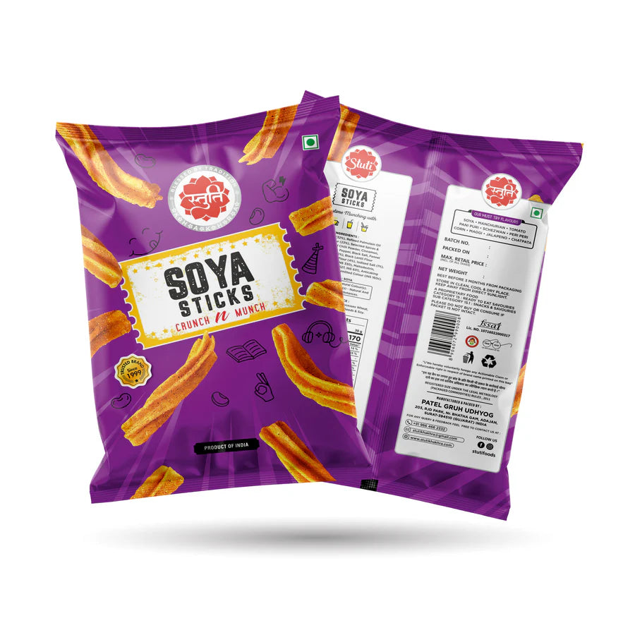 Stuti Classic Soya Sticks | 200 gms