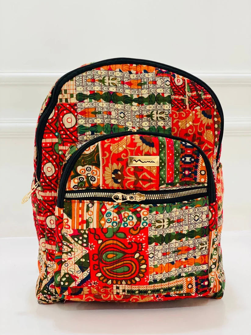 The Morvi Red Backpack