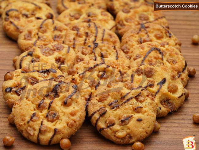 The New India Bakery Butterscotch Cookies | 500 gms
