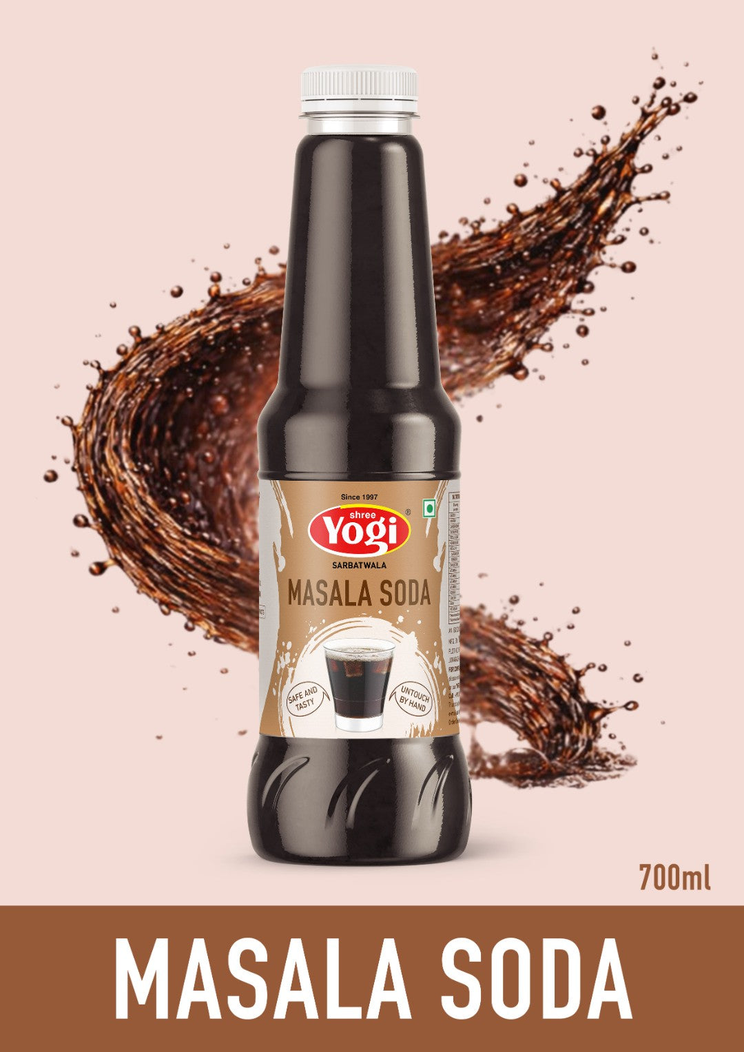 Shree Yogi Sharbatwala Masala Soda Syrup | 700 ML