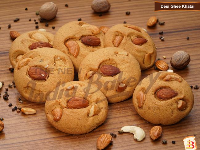 The New India Bakery Desi Ghee Khatai | 500 gms