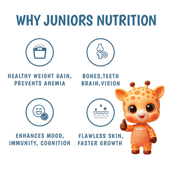 Junior's Nutrition Ragi Malt For Young Kids (18+ Months) | 500 gms