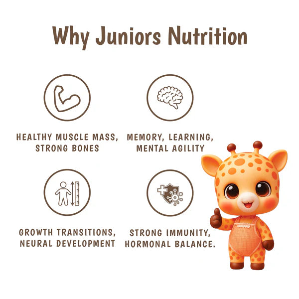 Junior's Nutrition Weight Gain Mix For Young Kids (6+ Months) | 500 gms