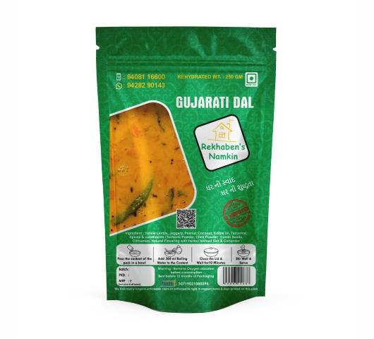 Rekhaben's Namkeen Gujarati Dal | Ready To Eat 60 gms