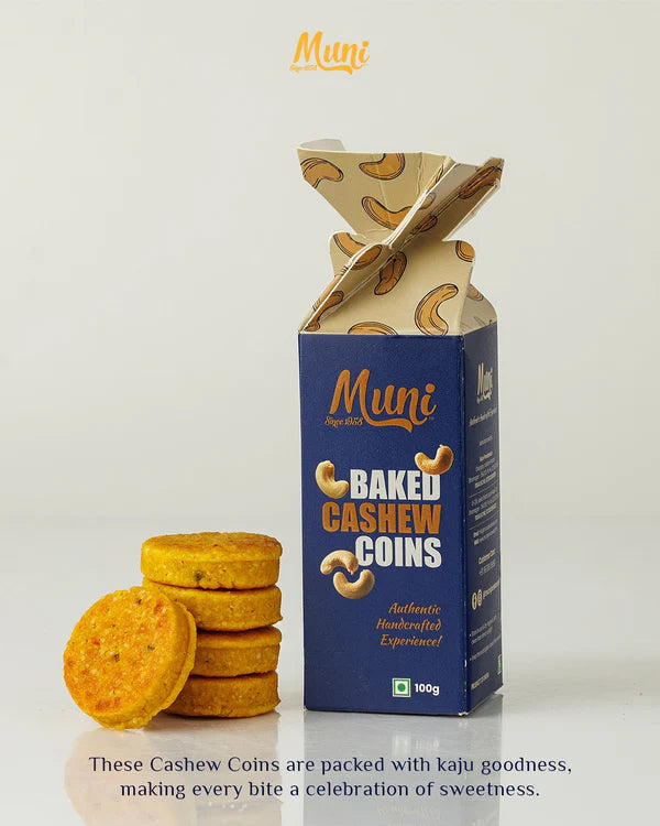 Muni Pendawala Baked Cashew Coins | 400 gms