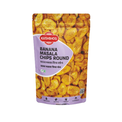 Krish Bhog Sweets Banana Masala Chips Round | 400 gms