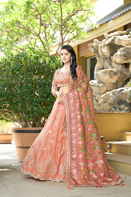 New Beautiful Lehenga Choli | Ready To Wear Code-5054