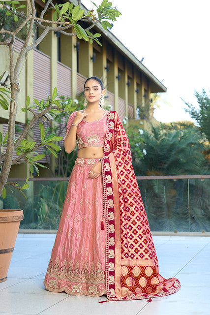 Most Beautiful Lehenga Choli | Ready To Wear Code-5055