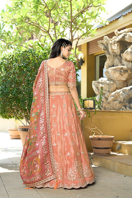 New Beautiful Lehenga Choli | Ready To Wear Code-5054