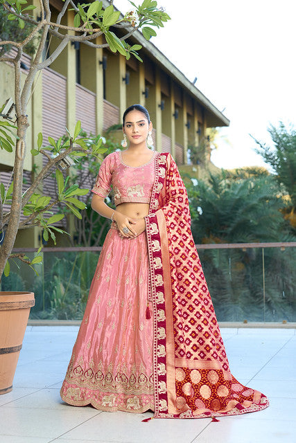 Most Beautiful Lehenga Choli | Ready To Wear Code-5055