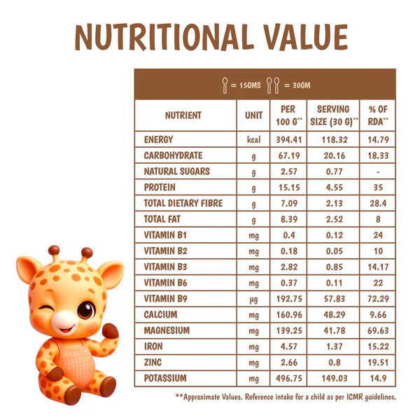 Junior's Nutrition Sathumaavu Mix For Young Kids (6+ Months) | 400 gms