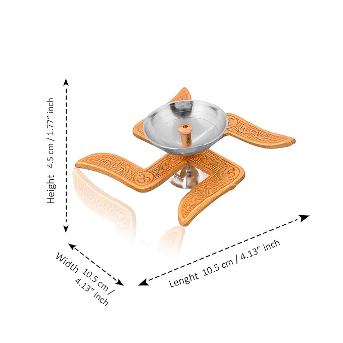 Craftvatika Gift Items for Home - Brass Diya for Pooja Decoration Item