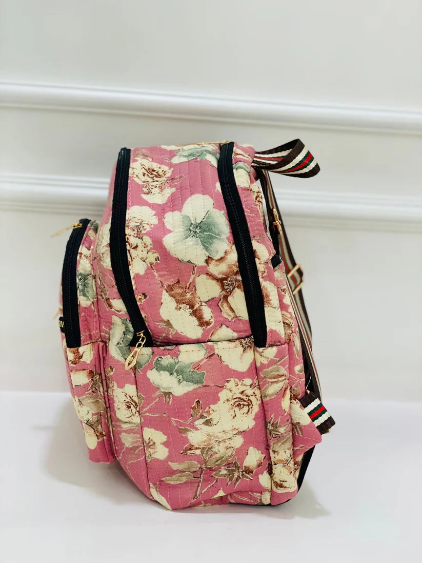 The Morvi Quilted Backpack